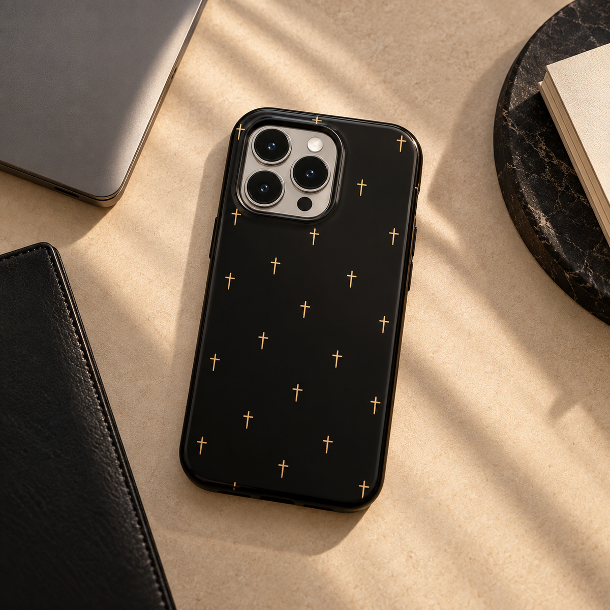 Croix Chrétienne – Coque de Téléphone