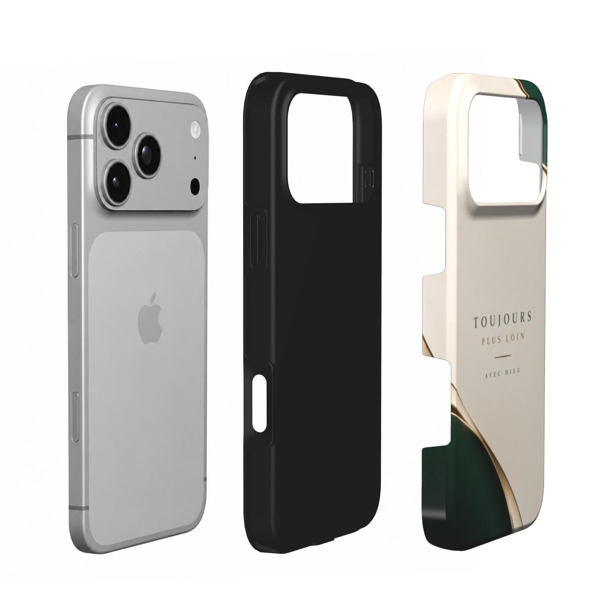 Toujours Plus Loin avec Dieu – Coque de Téléphone