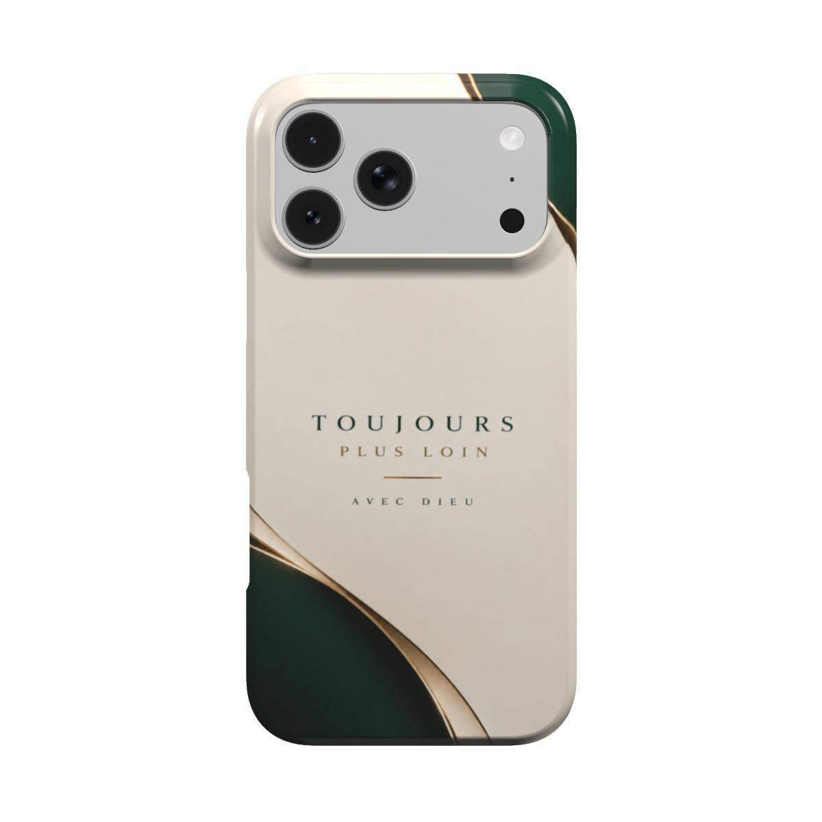 Toujours Plus Loin avec Dieu – Coque de Téléphone