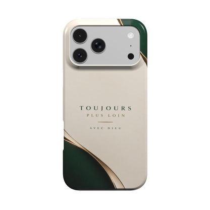 Toujours Plus Loin avec Dieu – Coque de Téléphone