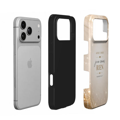 Avec toi je ne Crains rien - Coque de Téléphone