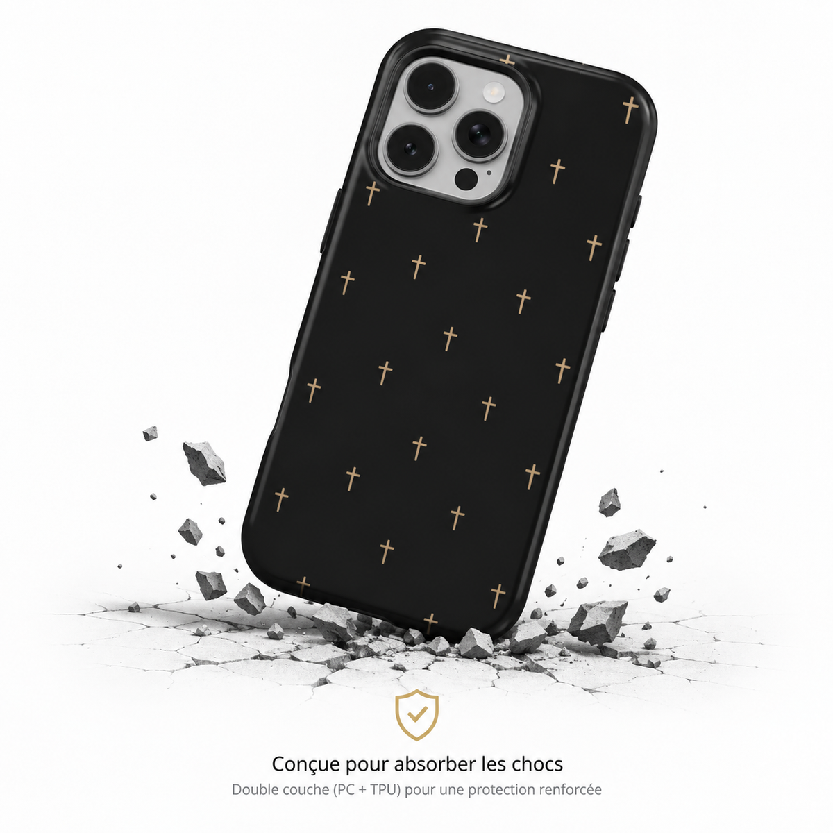 Croix Chrétienne – Coque de Téléphone