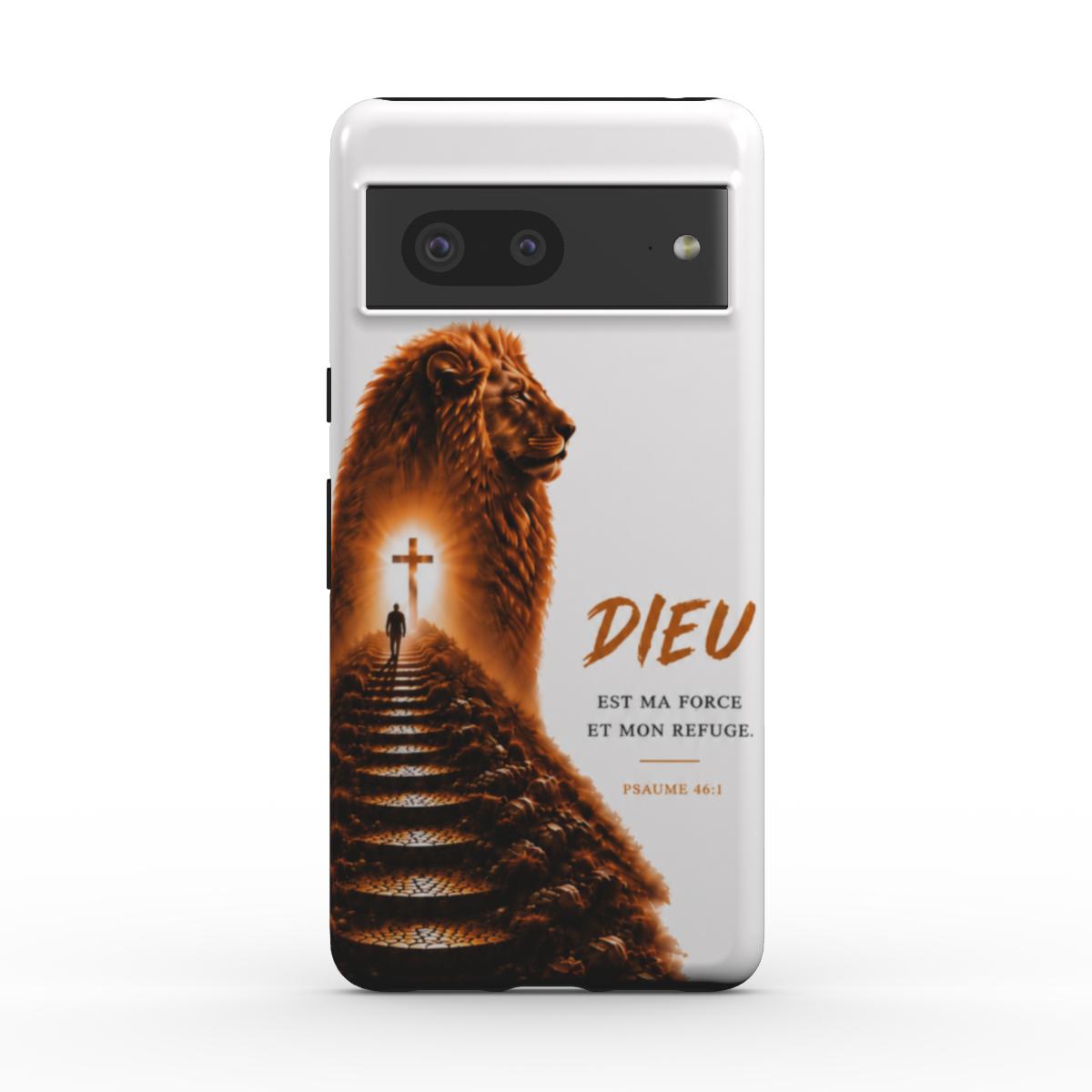 Dieu est ma Force - Coque de Téléphone