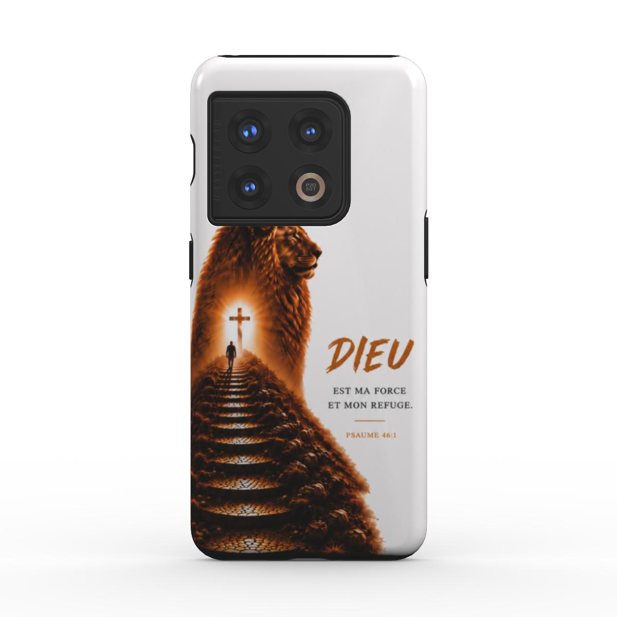 Dieu est ma Force - Coque de Téléphone