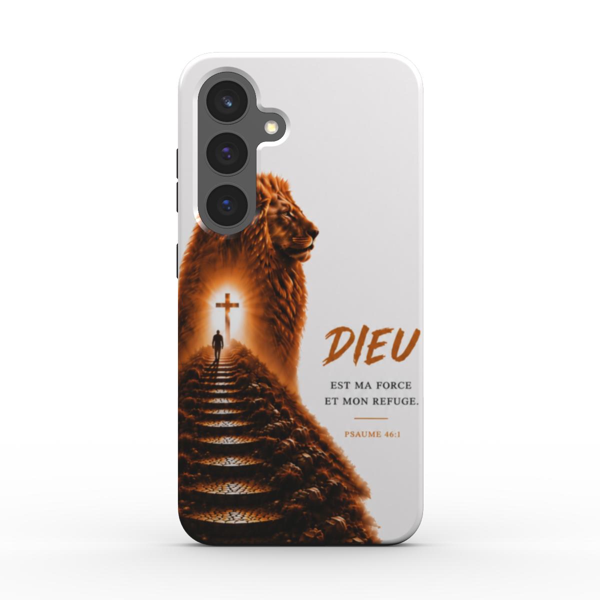 Dieu est ma Force - Coque de Téléphone