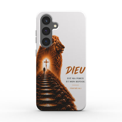 Dieu est ma Force - Coque de Téléphone
