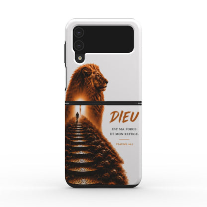 Dieu est ma Force - Coque de Téléphone