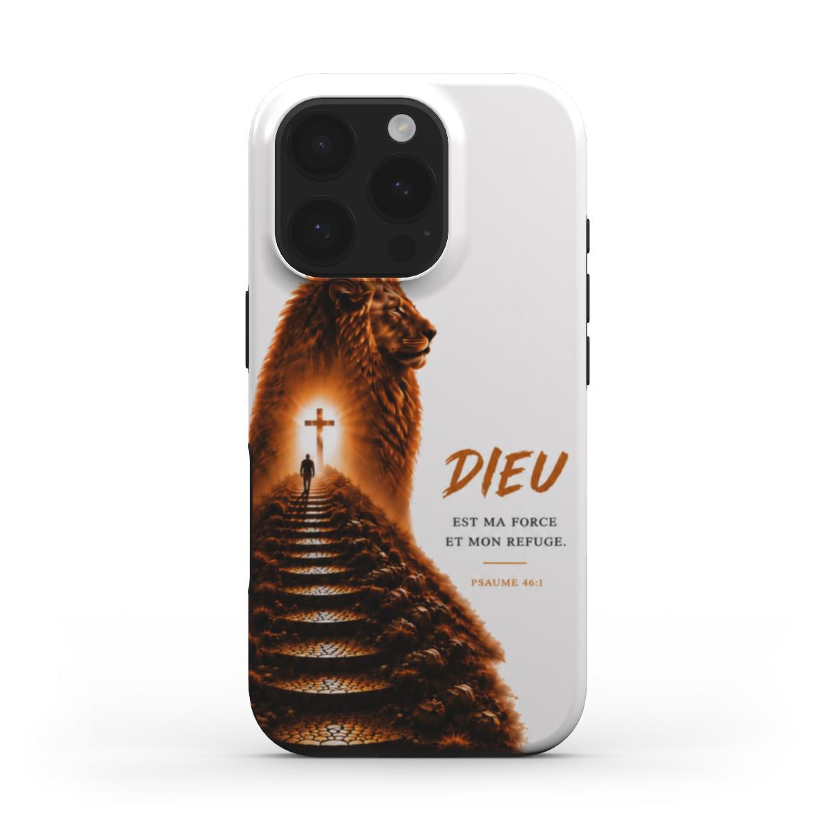 Dieu est ma Force - Coque de Téléphone