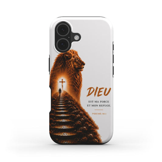 Dieu est ma Force - Coque de Téléphone