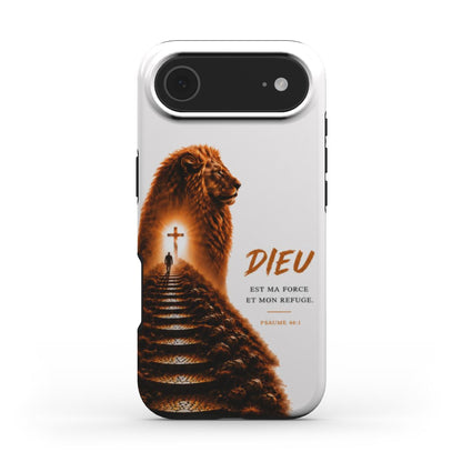 Dieu est ma Force - Coque de Téléphone