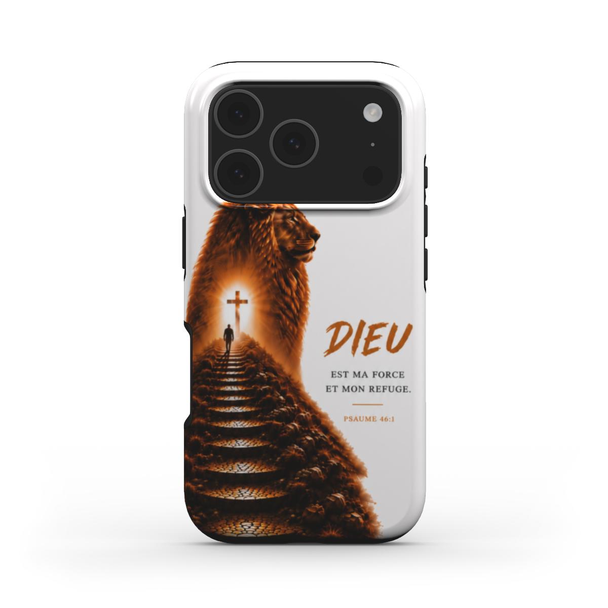 Dieu est ma Force - Coque de Téléphone