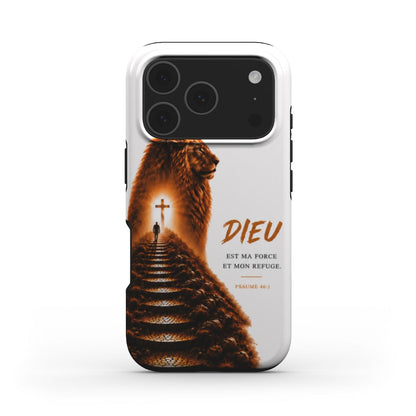 Dieu est ma Force - Coque de Téléphone