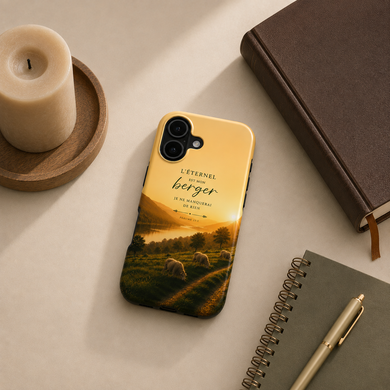 Coque « Psaume 23 » 