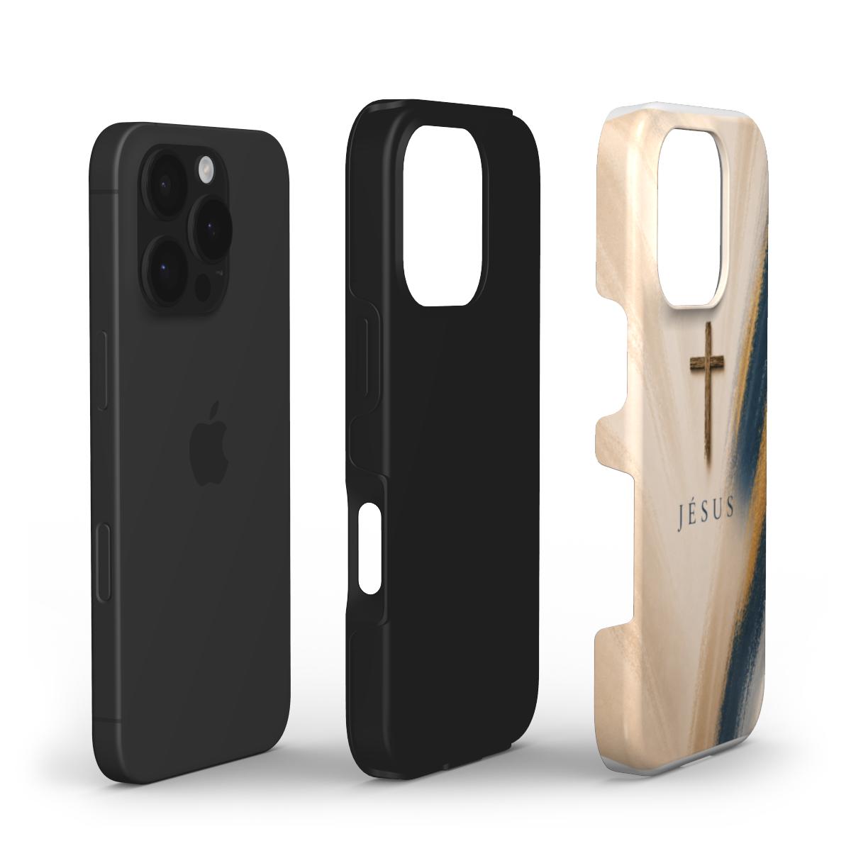 Vue d'une coque de téléphone pour une protection renforcée.