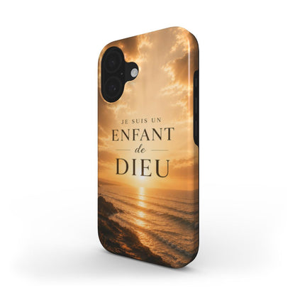 Coque de téléphone « Je suis un enfant de Dieu »