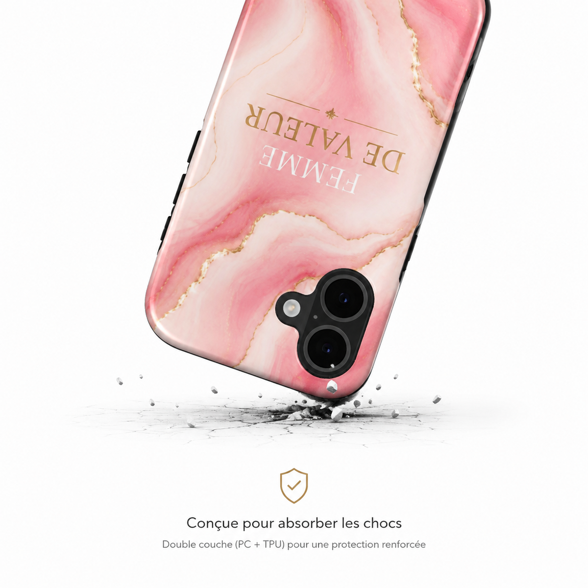 Coque de téléphone « Femme de valeur »
