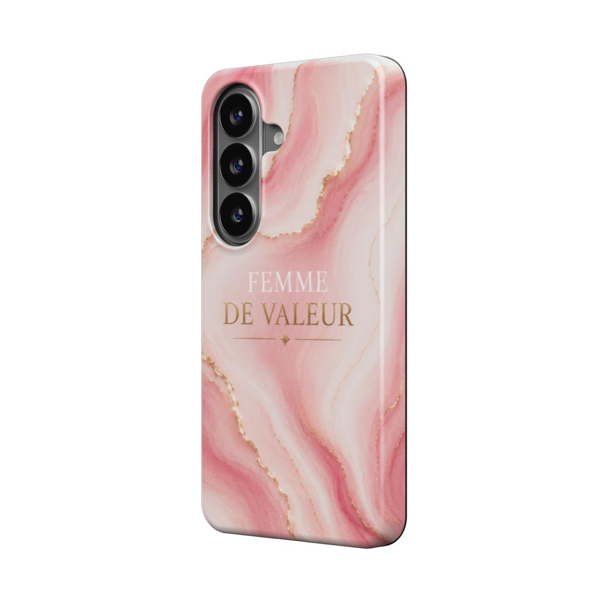 Femme de Valeur - Coque de Téléphone